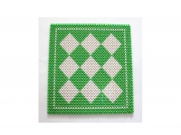 3月29日，純手工加工項(xiàng)目，在家掙錢的好副業(yè)，加入手工之家，能給自己和家庭帶來這么多，圖為勵志珠珠繡串珠手工產(chǎn)品剪影