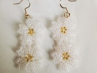 2月5日，手工活外發(fā)是真的嗎，開飾品加工廠，靈活就業(yè)做手工掙錢，產(chǎn)品和服務(wù)為手工之家?guī)砹己冒l(fā)展，圖為串珠米珠繡手工產(chǎn)品剪影