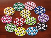 帶回家做的手工活兼職，純手工就是用線串珠，一家人都能做