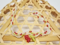 12月19日，兼職手工活可以帶回家做，靈活就業(yè)小成本創(chuàng)業(yè)做手工傳承官，與手工之家合作，這里的純手工大家都能做，圖為串珠米珠繡純手工產(chǎn)品剪影