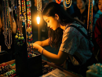 10萬補(bǔ)貼手工飾品擺攤，學(xué)會(huì)春節(jié)假期搞錢秘籍，8天收入超過半年