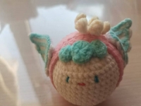 鉤織純手工產品展示，人見人愛小飛俠