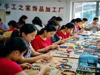 直通夢想的路，對于很多人來說，在家開純手工加工廠更快更適合