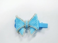 串珠米珠繡純手工產品展示，精美的發(fā)飾之發(fā)夾