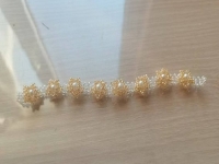 串珠珠繡純手工產(chǎn)品展示，精美的手飾之手鏈