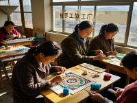 拿回家做，在家開手工加工廠做飾品類純手工，確實(shí)能掙錢