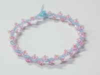 串珠米珠繡純手工產(chǎn)品展示，精美精致的飾品類手工之手鏈