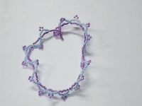 串珠米珠繡純手工產(chǎn)品展示，精美的手飾之手鏈