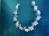 3月21日，寶媽手工兼職創(chuàng)業(yè)，正規(guī)手工接單平臺(tái)，小成本創(chuàng)業(yè)開手工加工廠，在手工之家，合作越久越掙錢，圖為串珠米珠繡純手工產(chǎn)品剪影