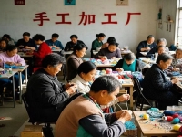 簡(jiǎn)單好做，拿回家做的純手工，小成本創(chuàng)業(yè)辦廠做加工，一個(gè)人就能干好