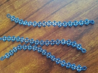 4月13日，外發(fā)加工接單平臺，正規(guī)廠家的手工創(chuàng)業(yè)項(xiàng)目，小成本創(chuàng)業(yè)開手工加工廠、做家庭手工工作室，與手工之家合作，大家各有各的優(yōu)勢，圖為串珠米珠繡純手工產(chǎn)品剪影