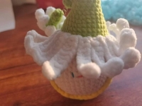 鉤織純手工產(chǎn)品展示，精美的小團子