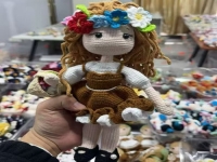 12月3日，外發(fā)手工領(lǐng)回家做，在家做手工副業(yè)創(chuàng)業(yè)，開(kāi)手工加工廠、做手工工作室，在手工之家,要掙錢(qián)，可做的業(yè)務(wù)很多，圖為鉤織純手工產(chǎn)品剪影