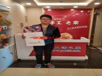 邯鄲縣閆先生來手工活之家總部考察，欲組織人做手工活