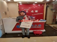 河北滄州美甲師晏女士欣賞手工藝術，親自來手工活之家考察合作