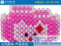 帶著更多的寶媽們掙錢！貴州凱里瞿女士做手工之家的珠繡手工活外發(fā)加工項(xiàng)目掙錢后