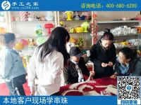 3月29日，找正規(guī)沒有用押金的手工活要注意什么？手工之家接待考察加工客戶剪影