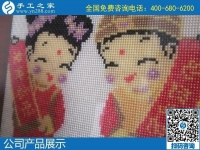 在家做手工活不出門，為疫情阻擊戰(zhàn)做貢獻(xiàn)，選擇勵(lì)志珠珠繡串珠手工