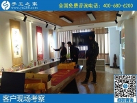 4月25日，拿回家做的手工活，手工活加工代理，就選簡單好做的勵志珠珠繡，手工之家接待考察加工客戶剪影