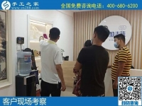 6月5日，純手工活外發(fā)加工，在手工活外發(fā)加工網(wǎng)找到合適的好項(xiàng)目，手工之家接待考察合作客戶剪影