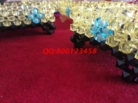 4月5日，選擇很重要，找正規(guī)可靠、可以寄到家做的手工活掙錢，來(lái)手工之家就對(duì)了，勵(lì)志珠珠繡立體串珠成品實(shí)拍