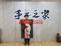 5月11日，手工活拿回家做，想接正規(guī)廠家的手工活，全面了解很重要，手工之家接待考察加工客戶剪影