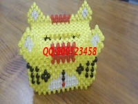 7月24日，可以寄到家做的手工活，正規(guī)手工活外發(fā)加工項目，大家都選手工之家，圖為勵志珠珠繡幾款紙抽盒串珠成品實拍