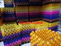 7月25日，可以寄到家做的手工活，在家做手工活掙錢就選加工費有保障的手工之家，圖為勵志珠珠繡串珠手工產(chǎn)品實拍