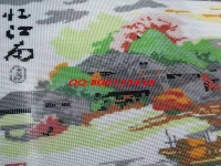 8月24日，全面了解后合作，這個(gè)可以寄到家做的手工活讓大家心里放心踏實(shí)，圖為勵(lì)志珠珠繡成品細(xì)節(jié)實(shí)拍