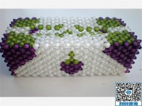 漂亮的串珠手工活，可以拿回家做，在家掙零花錢