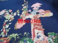 10月28日，可以寄到家做的手工活，在家做手工活掙錢(qián)，正規(guī)廠(chǎng)家的外發(fā)手工活只有這些要求，圖為勵(lì)志珠珠繡成品細(xì)節(jié)實(shí)拍