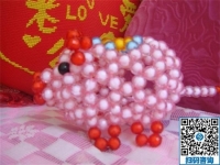 拿回家做的手工活，寶媽做立體串珠手工活，時尚環(huán)保，時間自由