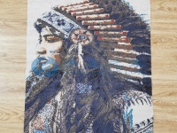 在家?guī)拮龅氖止せ?，是手工之家的非遺勵(lì)志珠珠繡手工活