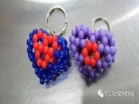 創(chuàng)意串珠手工活，栩栩如生，小掛件里串出大財富